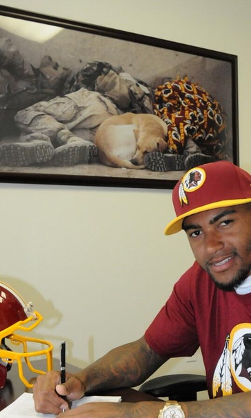 'They embraced me': Jackson happy with Redskins deal